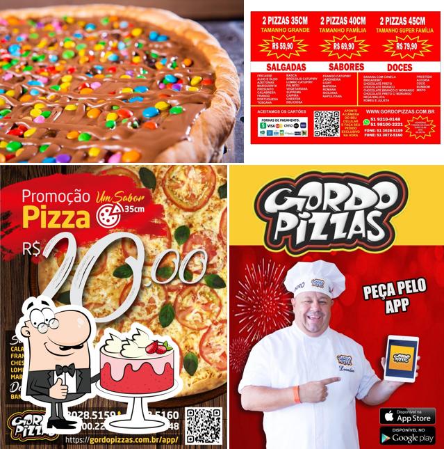 Here's a photo of Gordo Pizzas