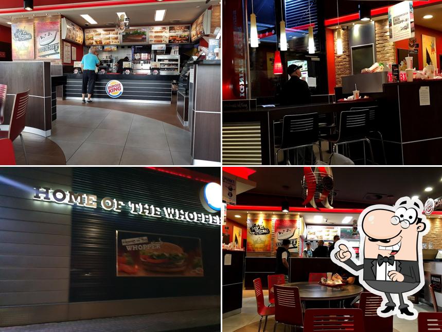 L'intérieur de Burger King Ramstein