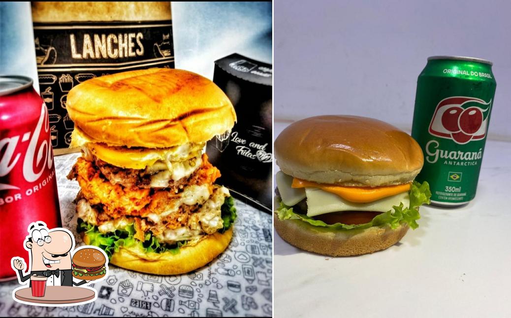 Delicie-se com um hambúrguer no Cativeiro Burguer