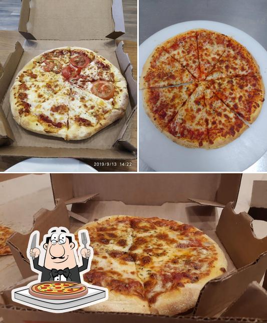 Consiga diferentes estilos de pizza