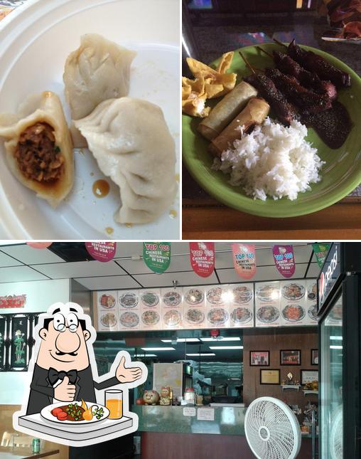 Еда в "Hong Kong Restaurant"