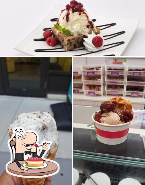 Marble Slab Creamery offre une sélection de desserts