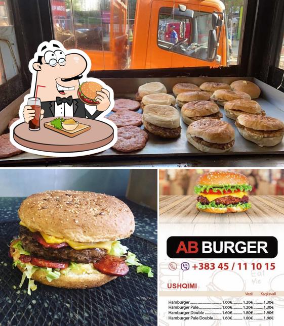 Hamburger à A&B Burger