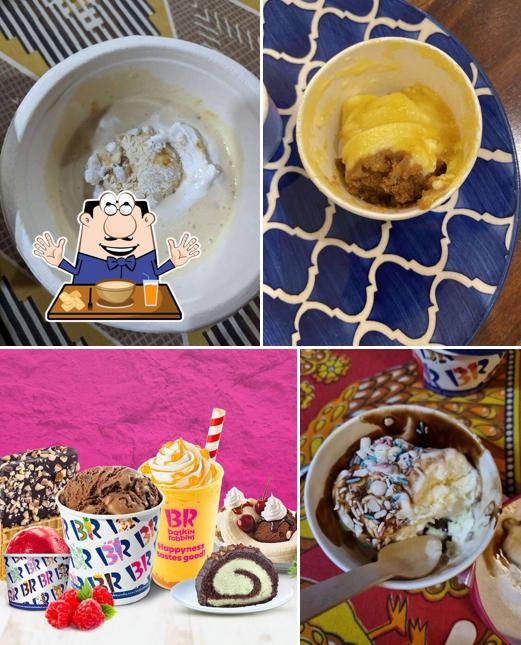 Clam chowder at Baskin Robbins Mathura