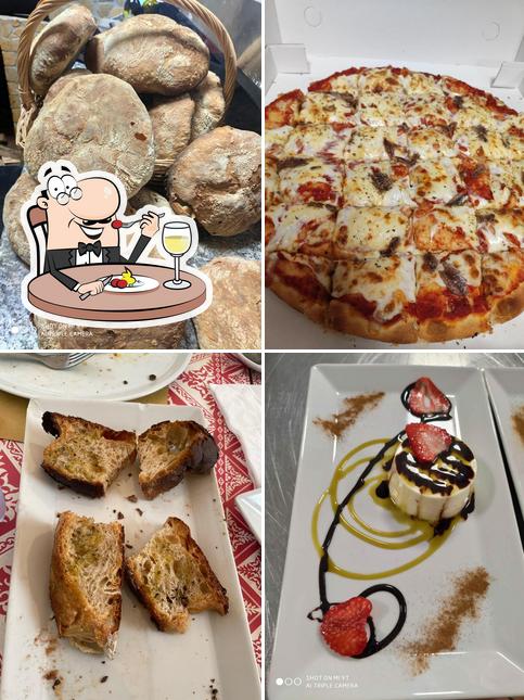 Cibo al Sergio's pizza