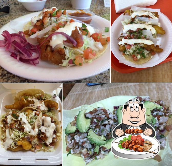 Tacos Ensenada, 5161 Pomona Blvd in East Los Angeles Restaurant menu