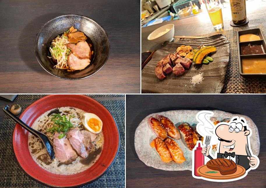 Miyabi Sushi offre des plats à base de viande