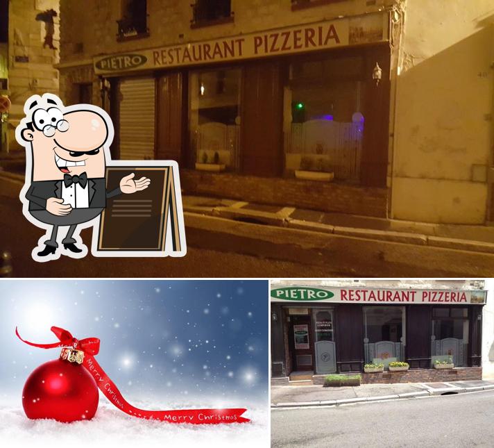 L'extérieur de Pizzeria Pietro