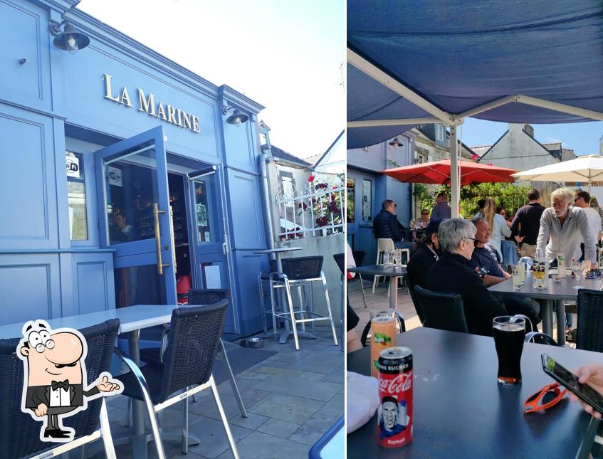 L'intérieur de Café De La Marine