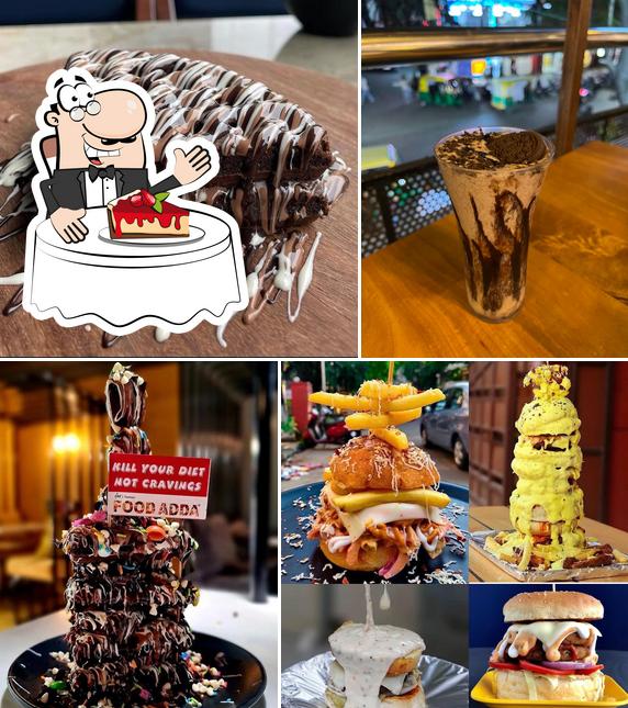 Mumbai 's Food Adda : Cafe Restaurant in Koramangala provides a range of desserts