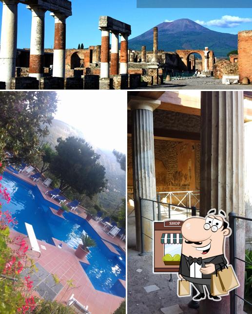 Gli esterni di Fortuna Village Pompei