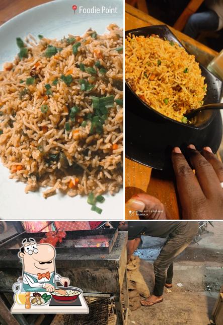 Fried rice at Foodie Point Restaurant