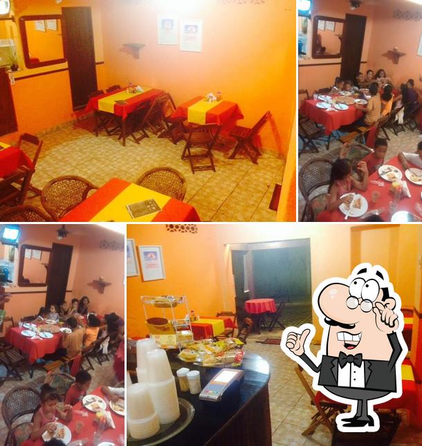 O interior do Tibérios Pizzaria E Restaurante Búzios RJ