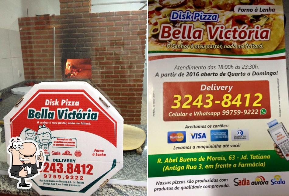Here's an image of Disk Pizza Bella Victória