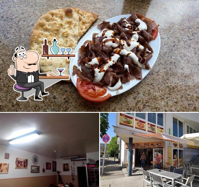 Vérifiez l’image indiquant la intérieur et nourriture concernant Yildiz Kebap