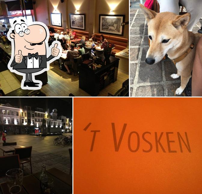 Взгляните на изображение паба и бара "'t Vosken"