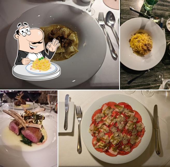 Spaghetti à la carbonara à Da Damiano