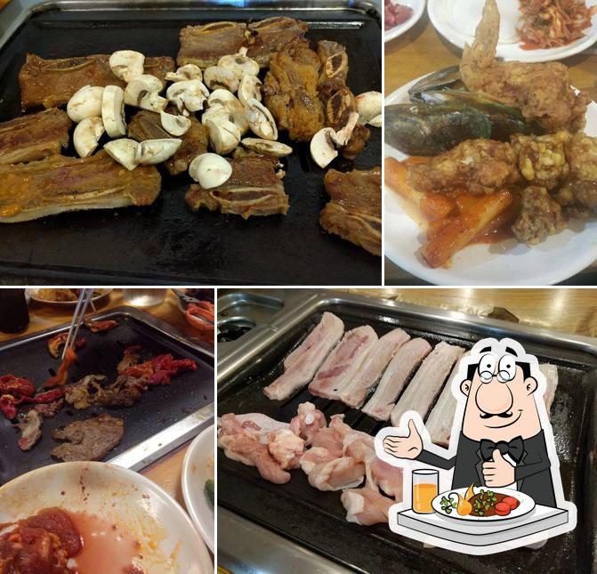 Блюда в "Dak Hanmari Korean BBQ"