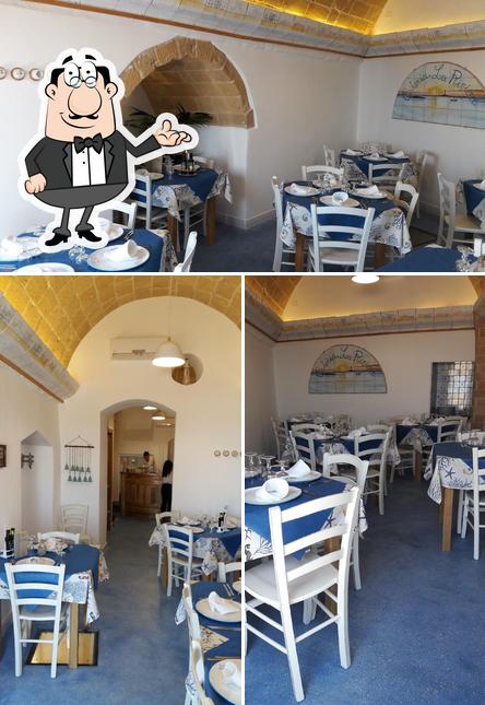 Gli interni di Trattoria Gli Antichi Sapori