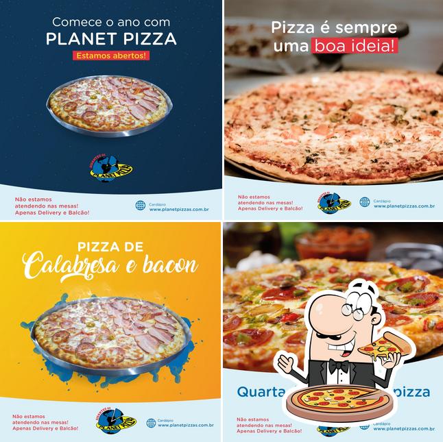 Peça pizza no Gigantes da Planet Pizzas