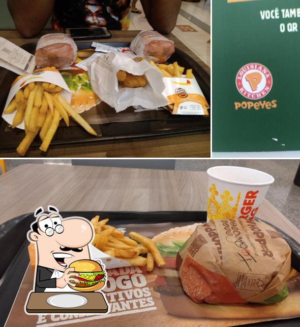 Hambúrguer em Burger King - Shopping Via Rio Pavuna