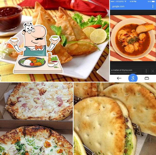 Plats à Canadian Pizza Plus