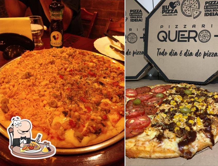 Consiga pizza no Pizzaria quero mais