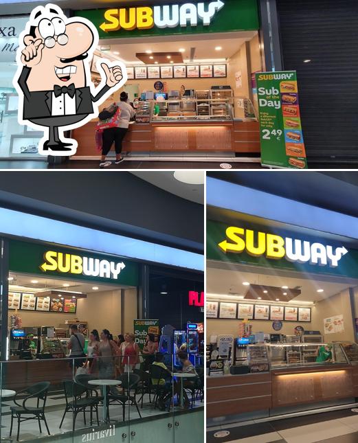 L'intérieur de Subway