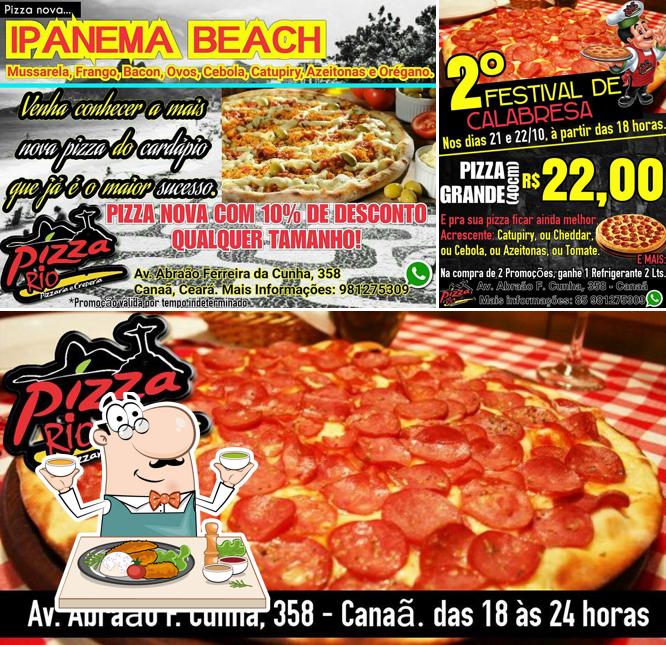 Comida em Pizza Rio