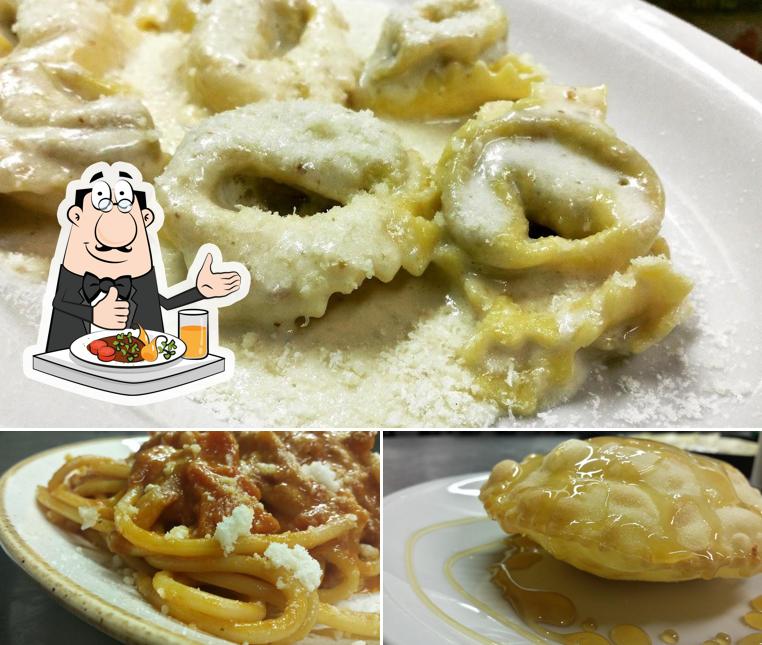 Platti al Antica Osteria Da Baldo al Quarto Secolo