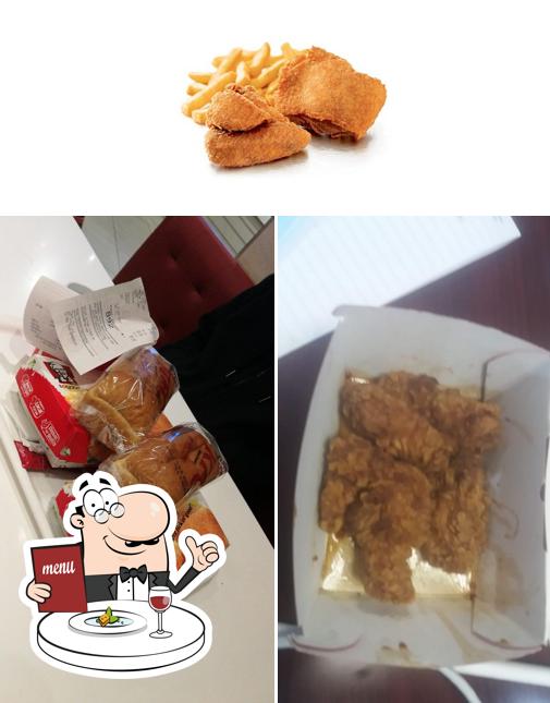 Essen im KFC Bloemfontein Willows