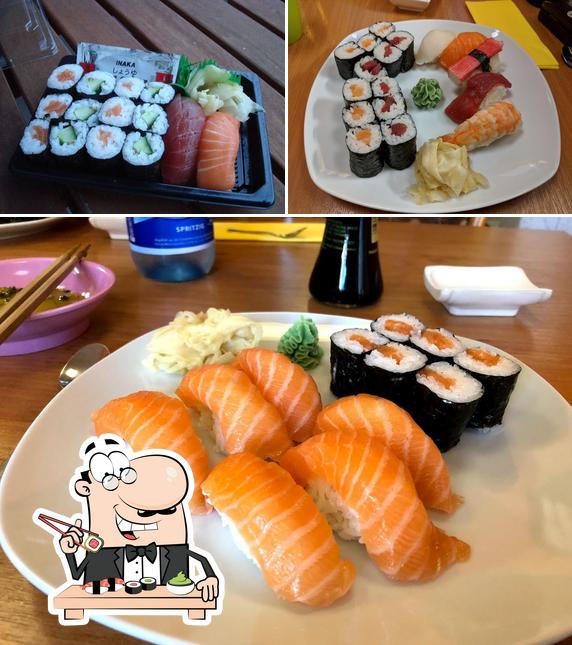 Les sushi sont disponibles à Osaka-Sushi-Asia