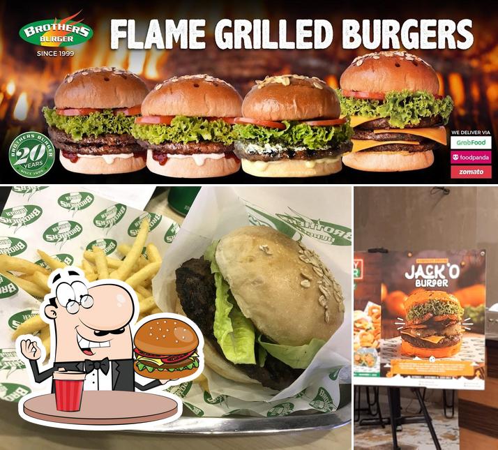 Brothers Burger Caltex SLEX San Pedro restaurant, Biñan Restaurant