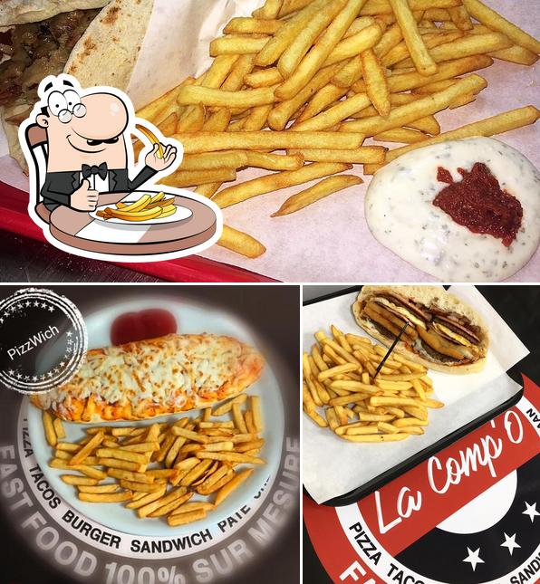 Essayez des frites à La Comp'O Tacos Kebab