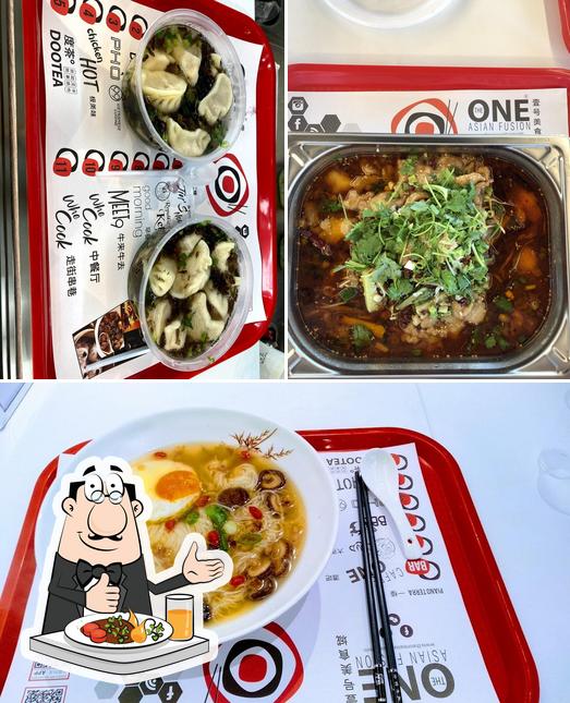 Food at 壹号美食城 The one Asian Fusion