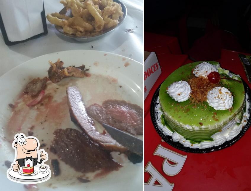 Churrascaria Maminha de Ouro oferece uma gama de sobremesas