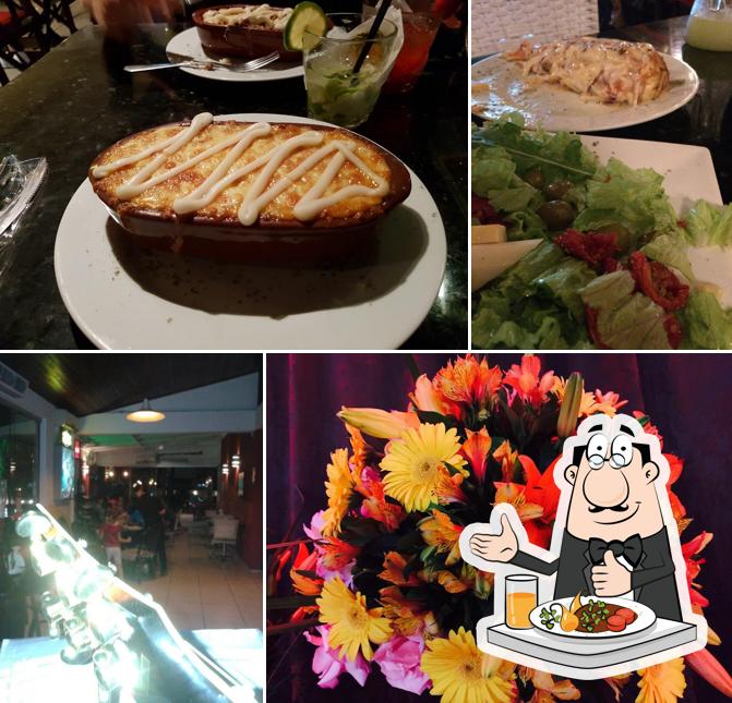 Comida em Capitão Space Pizzaria Batataria Porções Confraternização Restaurante Música ao vivo