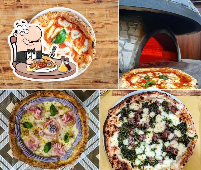 Probiert eine Pizza bei Pizzeria La Nuova Metafora