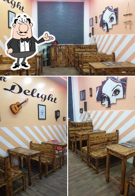 L'intérieur de Chik Delight