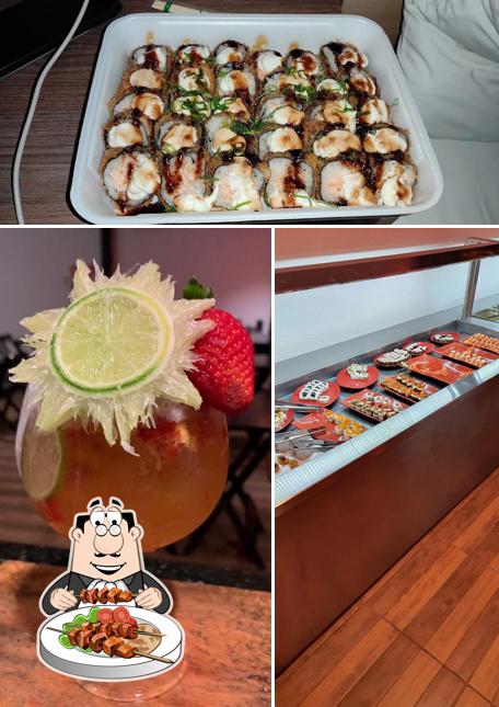 Comida em DOM Sushi bar & Espetaria