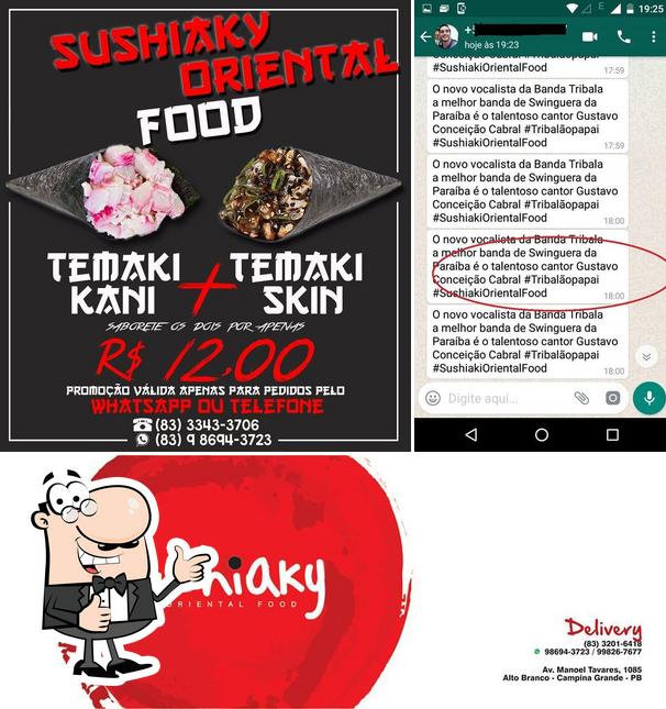 Look at this image of Sushiaky Oriental Food Campina Grande PB