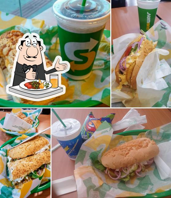 Comida em Subway