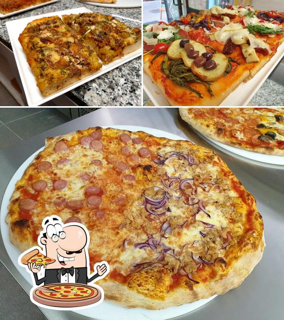 A Pizzeria MangiaMangia, puoi provare una bella pizza