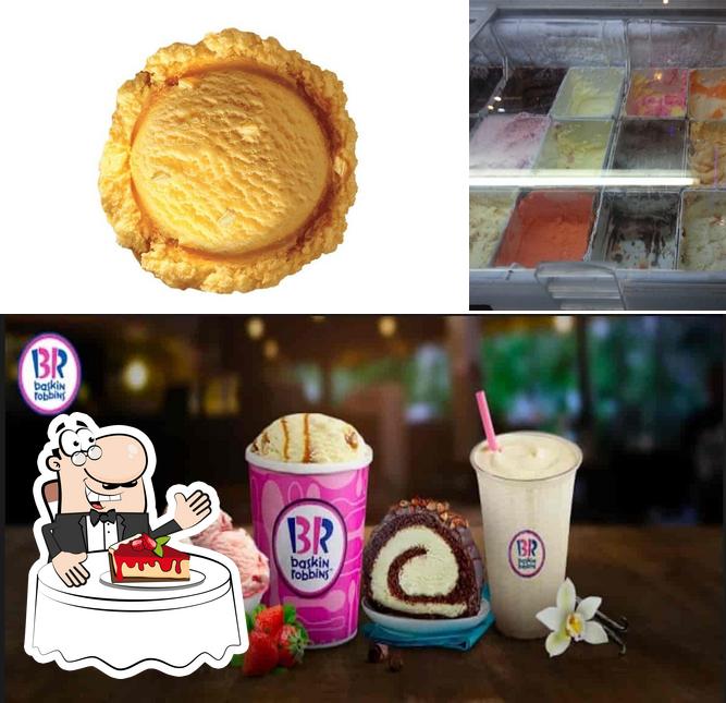 Baskin Robbins Ice Cream Desserts Guwahati Central Mall Food Court