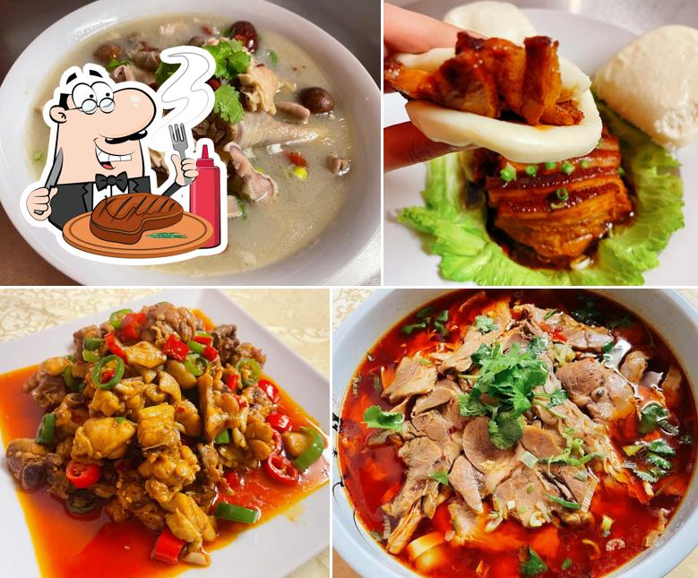 Prenez des plats à base de viande à China Restaurant China Zeit 食光餐厅