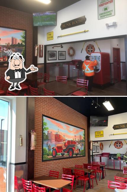 L'intérieur de Firehouse Subs Owen Sound