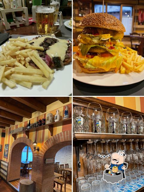 La immagine della cibo e interni di Rottweiler Pub Miane