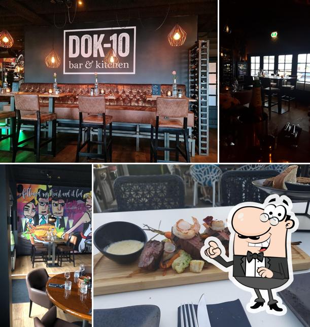 The interior of DOK-10 Bar & Kitchen