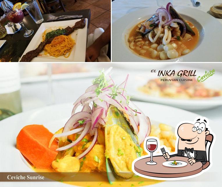 El Inka Grill, 4106 Town Center Blvd in Orlando Restaurant menu and