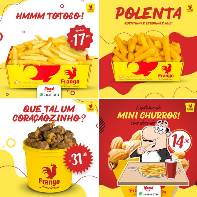 Batata frita em Frango Americano São José dos Pinhais - Centro